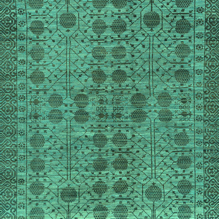 Machine Washable Abstract Turquoise Modern Area Rugs, wshabs154turq