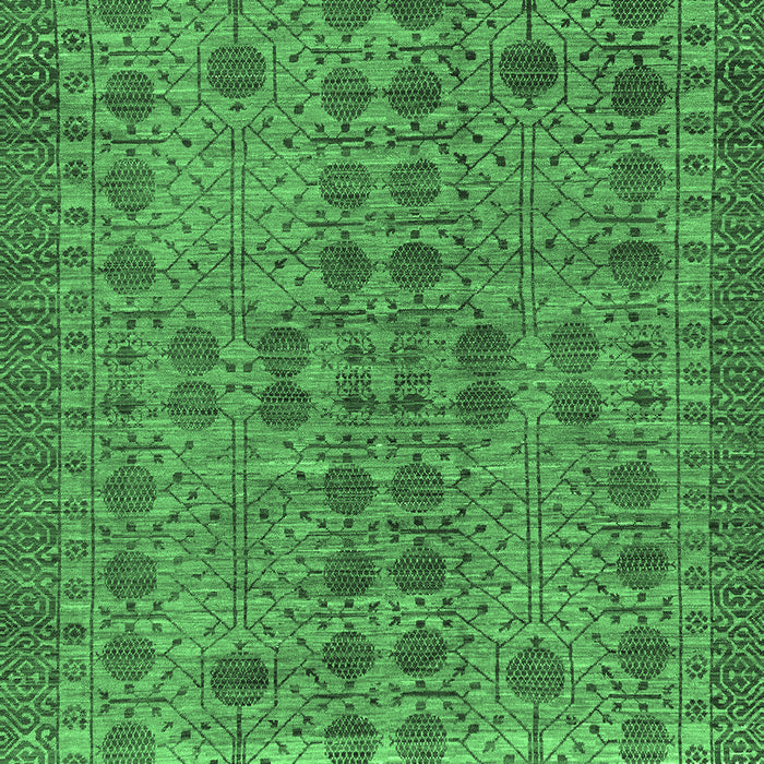 Abstract Emerald Green Modern Rug, abs154emgrn