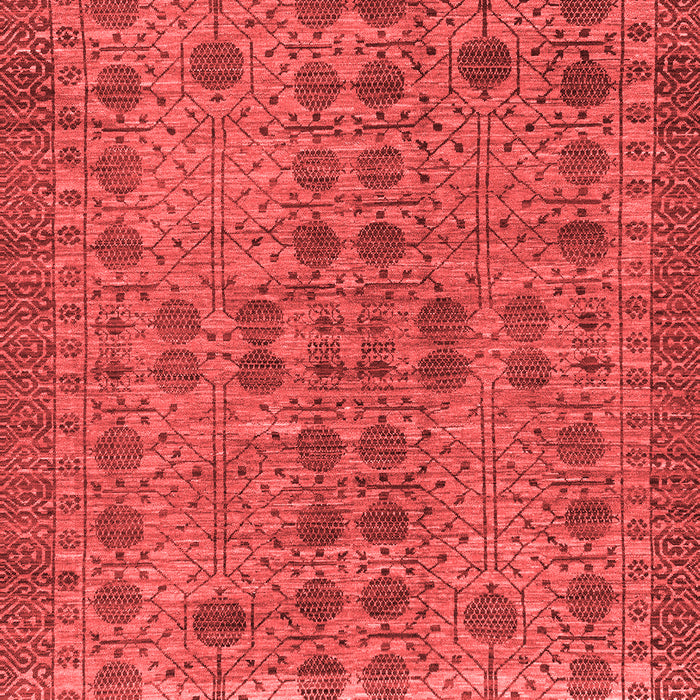 Abstract Red Modern Area Rugs