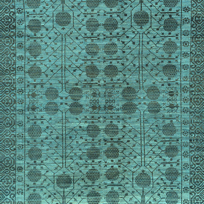 Abstract Light Blue Modern Rug, abs154lblu