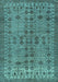 Machine Washable Abstract Light Blue Modern Rug, wshabs154lblu