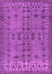 Abstract Purple Modern Rug, abs154pur