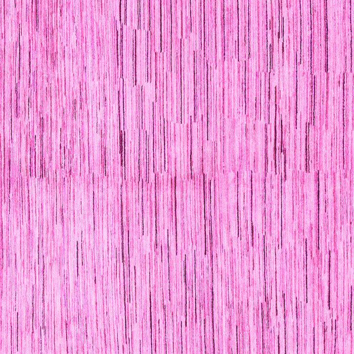 Square Machine Washable Solid Pink Modern Rug, wshabs1550pnk