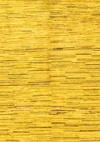 Solid Yellow Modern Rug, abs1550yw