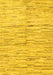 Solid Yellow Modern Rug, abs1550yw