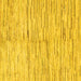 Square Solid Yellow Modern Rug, abs1550yw