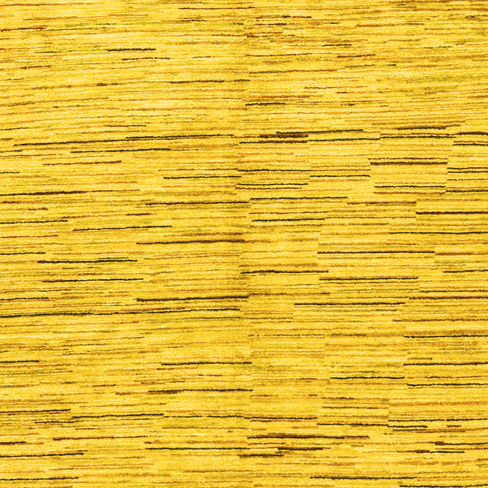 Machine Washable Solid Yellow Modern Rug, wshabs1550yw