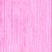 Square Solid Pink Modern Rug, abs1551pnk