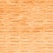 Square Solid Orange Modern Rug, abs1552org