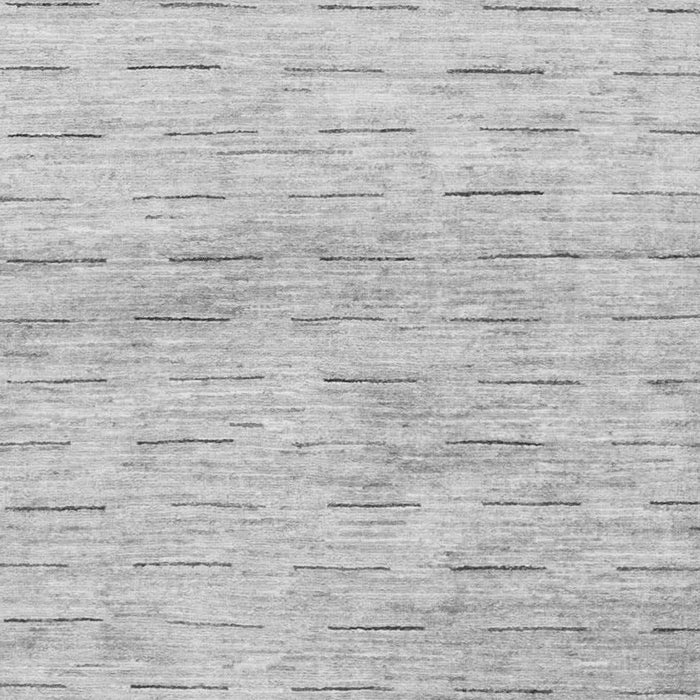 Machine Washable Solid Gray Modern Rug, wshabs1552gry