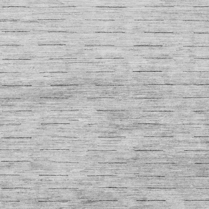 Square Machine Washable Solid Gray Modern Rug, wshabs1552gry