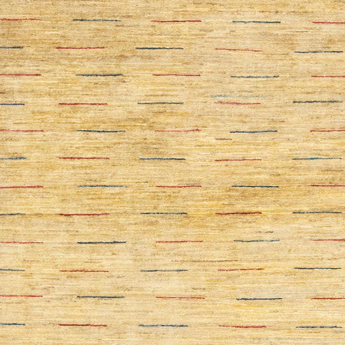 Machine Washable Abstract Chrome Gold Yellow Rug, wshabs1552