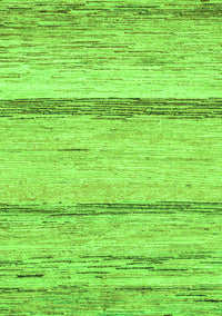 Abstract Green Modern Rug, abs1553grn