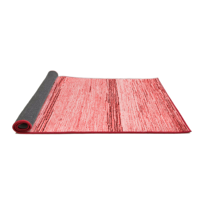 Abstract Red Modern Area Rugs