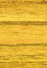 Abstract Yellow Modern Rug, abs1553yw