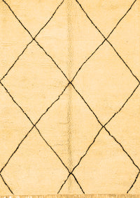 Solid Brown Modern Rug, abs1554brn