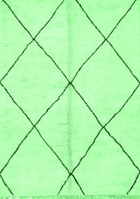 Solid Emerald Green Modern Rug, abs1554emgrn