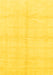 Solid Yellow Modern Rug, abs1555yw