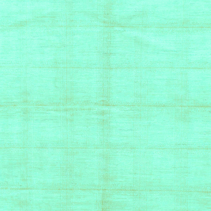 Machine Washable Solid Turquoise Modern Area Rugs, wshabs1555turq