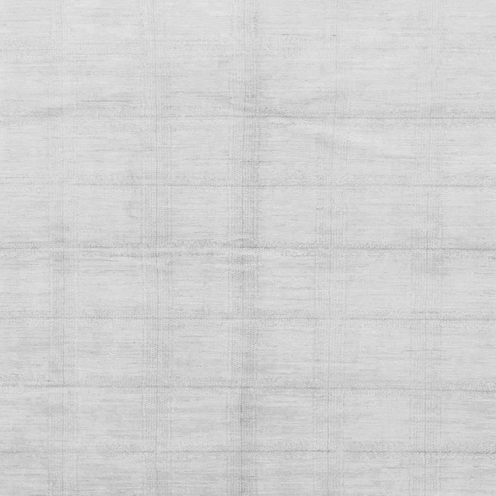 Square Machine Washable Solid Gray Modern Rug, wshabs1555gry