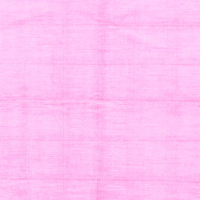 Machine Washable Solid Pink Modern Rug, wshabs1555pnk