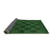 Sideview of Abstract Emerald Green Modern Rug, abs1556emgrn