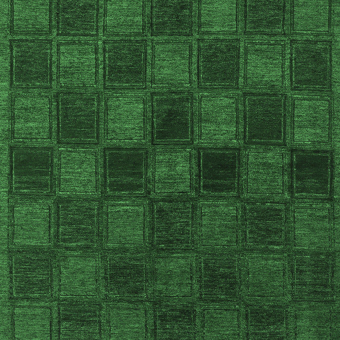 Abstract Emerald Green Modern Rug, abs1556emgrn