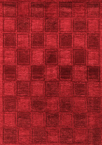 Abstract Red Modern Rug, abs1556red