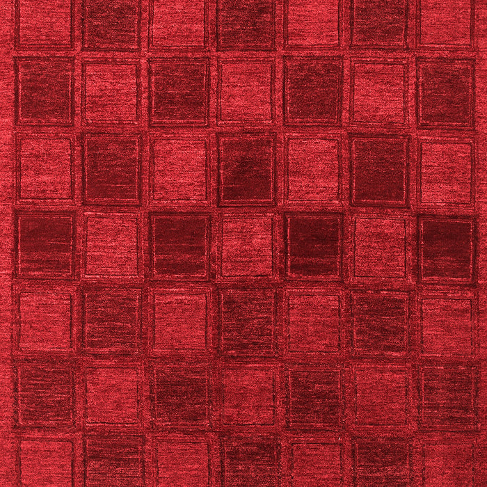 Abstract Red Modern Area Rugs