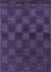 Abstract Blue Modern Rug, abs1556blu