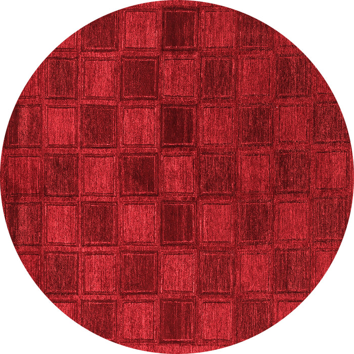 Machine Washable Abstract Red Modern Rug, wshabs1556red