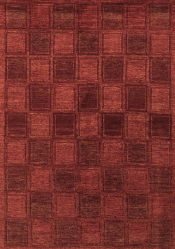 Abstract Brown Modern Rug, abs1556brn