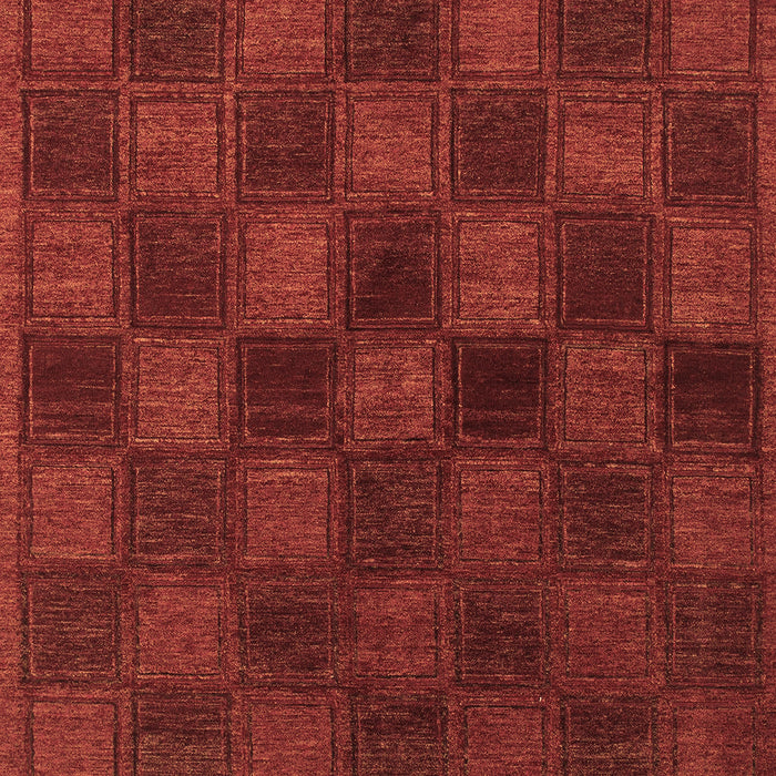 Abstract Brown Modern Rug, abs1556brn