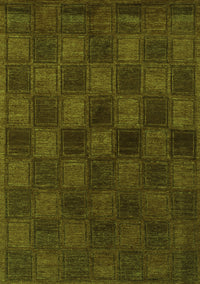 Abstract Green Modern Rug, abs1556grn