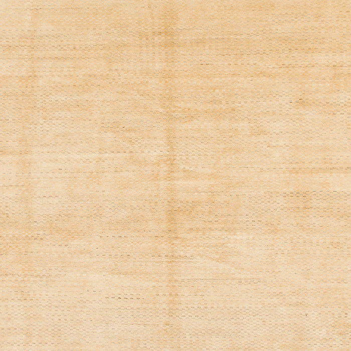 Square Abstract Brown Gold Solid Rug, abs1557