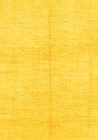 Solid Yellow Modern Rug, abs1557yw