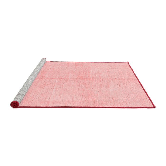 Modern Red Washable Rugs