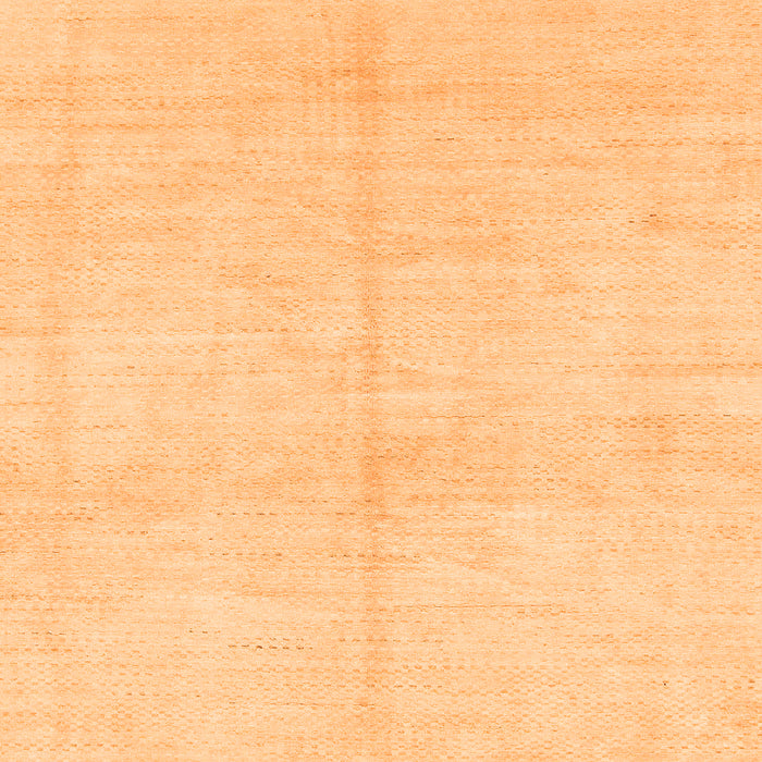 Square Solid Orange Modern Rug, abs1557org
