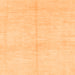 Square Solid Orange Modern Rug, abs1557org