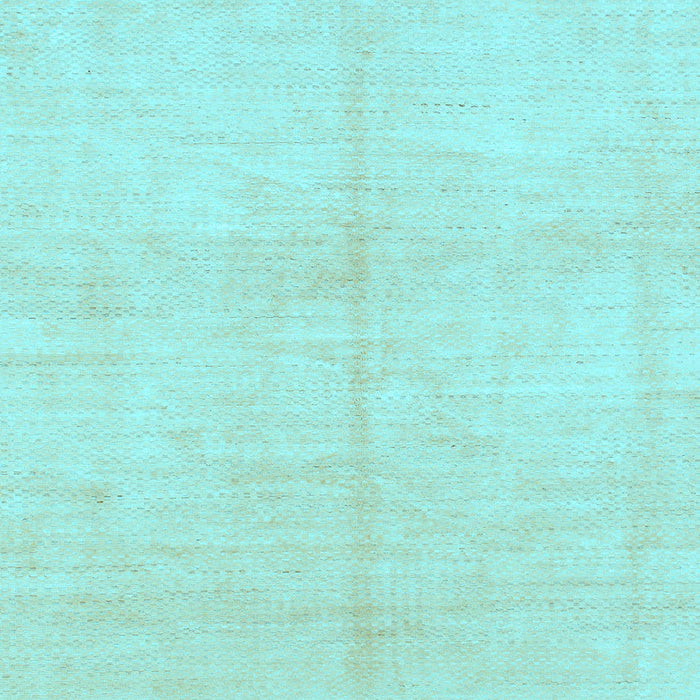 Square Machine Washable Solid Light Blue Modern Rug, wshabs1557lblu