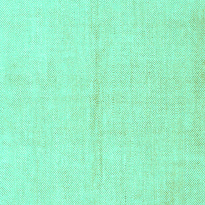 Square Machine Washable Solid Turquoise Modern Area Rugs, wshabs1558turq