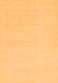 Solid Orange Modern Rug, abs155org