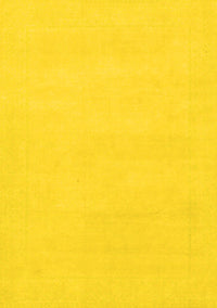 Solid Yellow Modern Rug, abs155yw