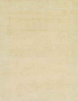 Abstract Brown Gold Solid Rug, abs155