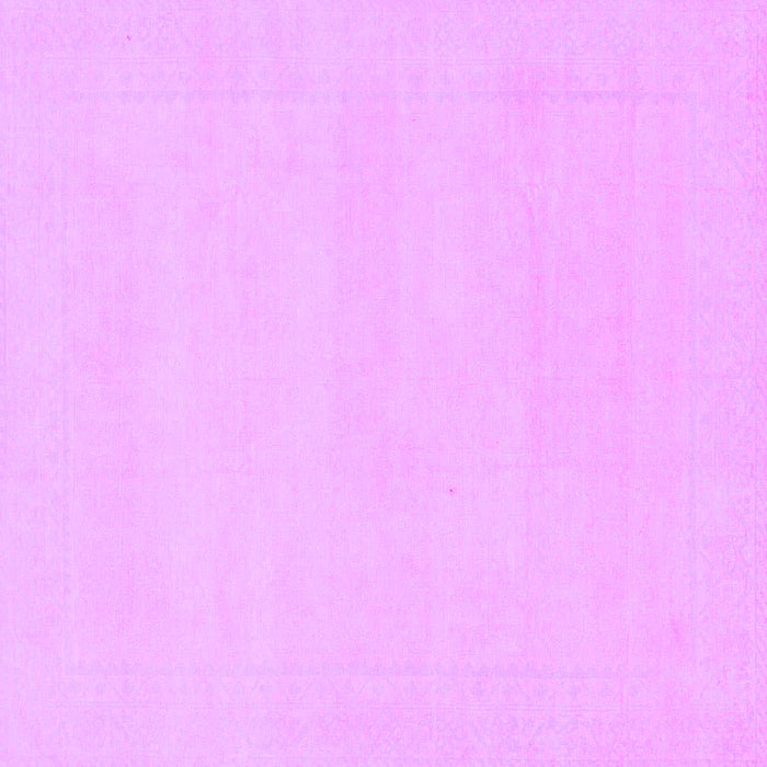 Square Machine Washable Solid Purple Modern Area Rugs, wshabs155pur