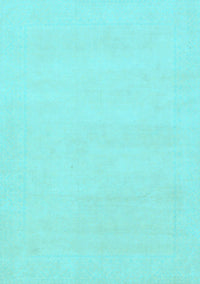 Solid Light Blue Modern Rug, abs155lblu