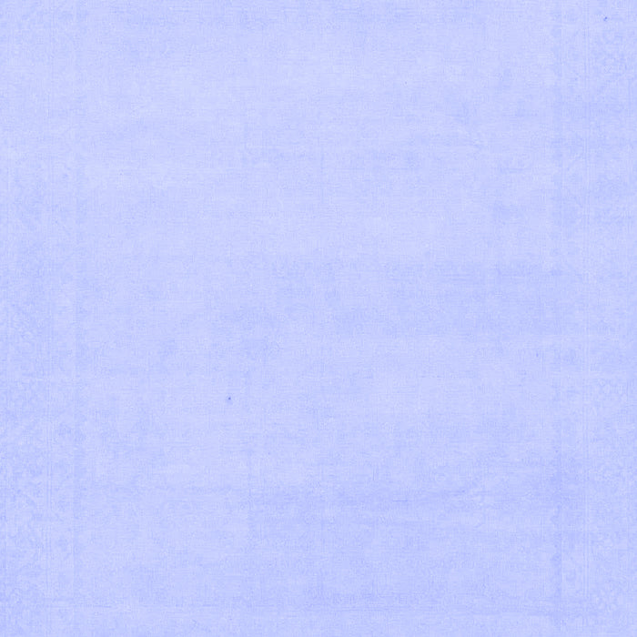 Machine Washable Solid Blue Modern Rug, wshabs155blu