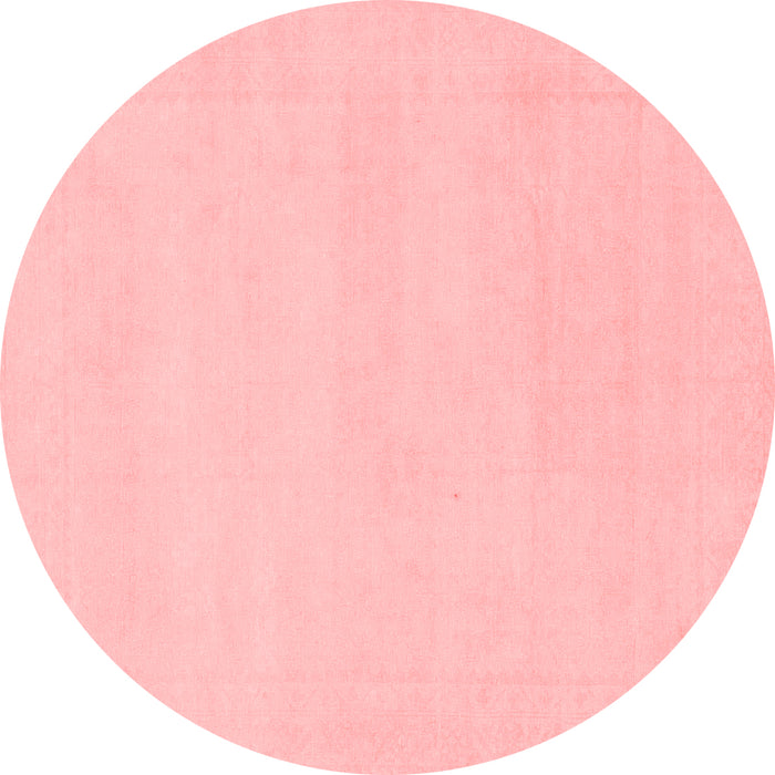 Machine Washable Solid Red Modern Rug, wshabs155red