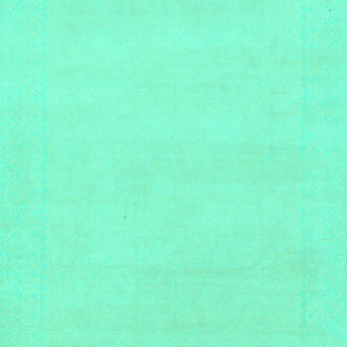 Machine Washable Solid Turquoise Modern Area Rugs, wshabs155turq