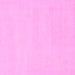 Square Solid Pink Modern Rug, abs155pnk